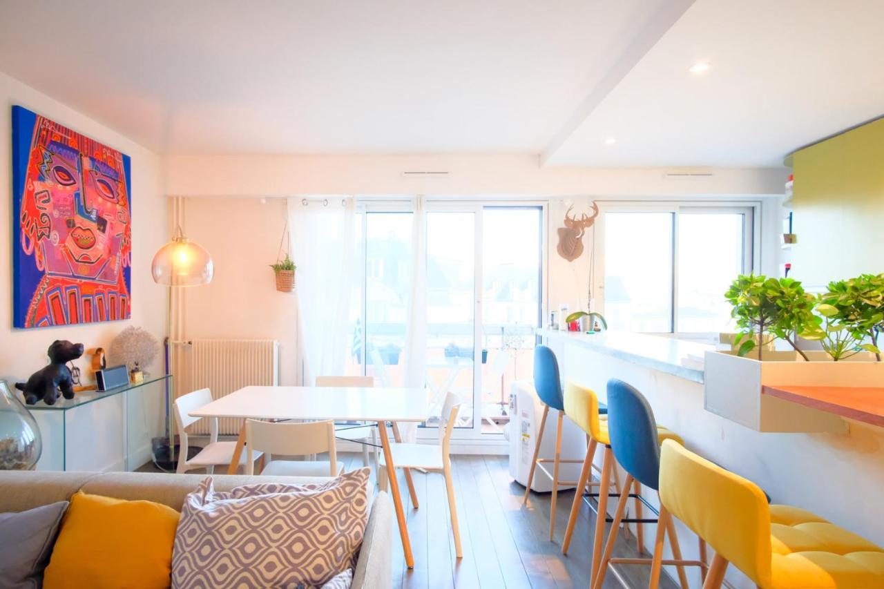 Beautiful And Bright Appt With Eiffel Tower View Apartamento Paris Exterior foto